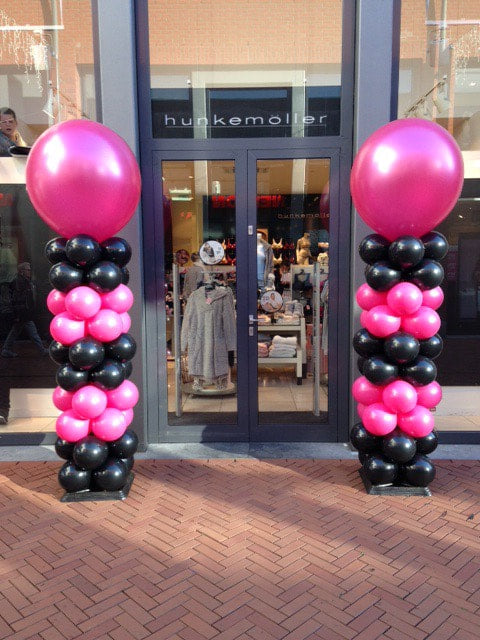 Ballonnen Pilaar Met Top Ballon