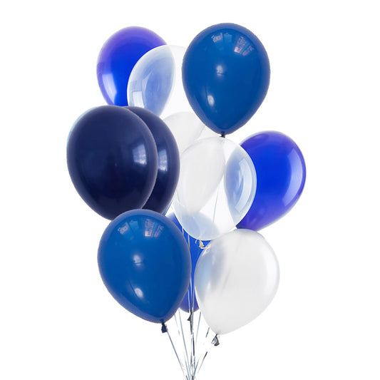 Ballonboeket Mix Donker Blauw