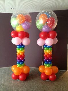 Ballonnen Pilaar Met Top Ballon