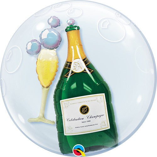 Champagne Bottle - Double Bubble