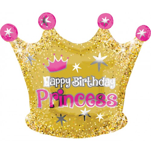 Happy Birthday Princess Crown