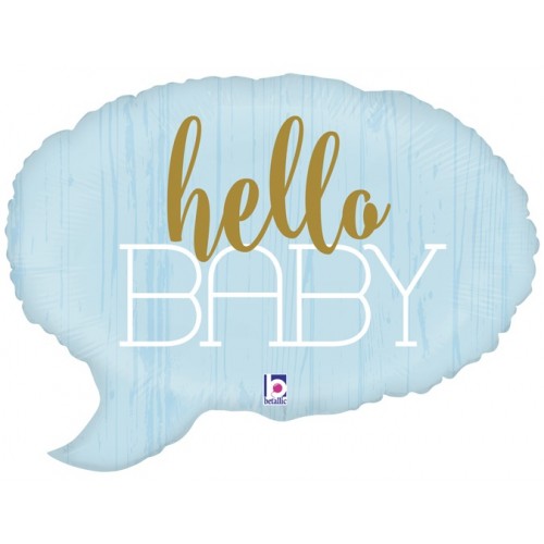 Hello Baby Speech Bubble