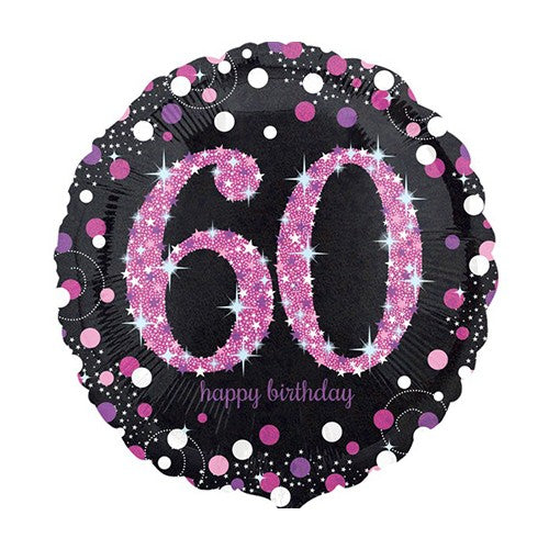 Folie Ballon Pink Sparkling Celebration