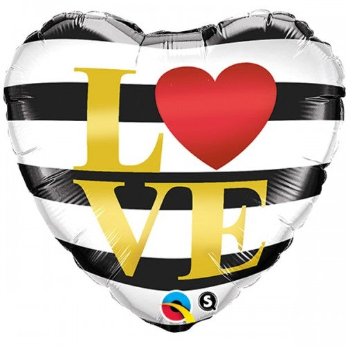 Love - Black and White Stripes