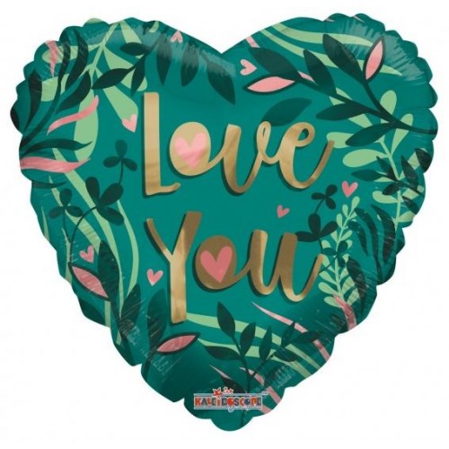 Love You - Green Leaves