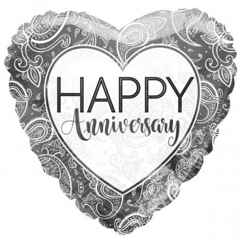 Happy Anniversary Silver