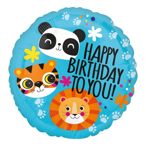 Happy Birthday To You - Animal Heads