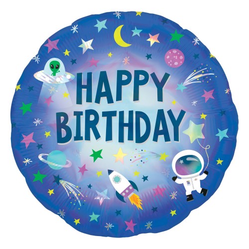 Happy Birthday - Outerspace