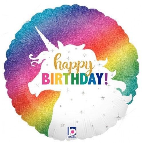 Birthday Glittering Unicorn